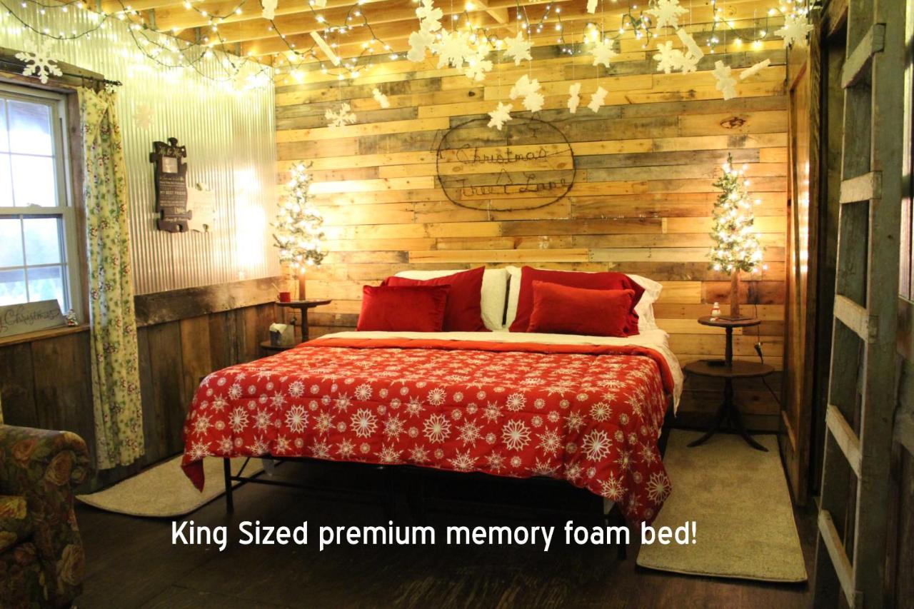 Rural Life On A Real Christmas Tree Farm! Hallmark Experience! 오작스 외부 사진